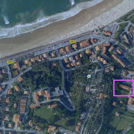 Appartement Lumineux, Avec Balcon, A 200M De La Plage Hendaye Exterior photo